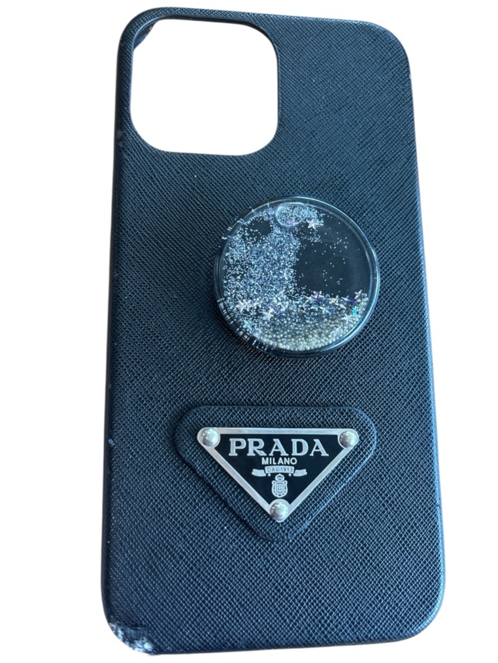 Fashion iPhone 15 pro max Case with Glitter PopGrip